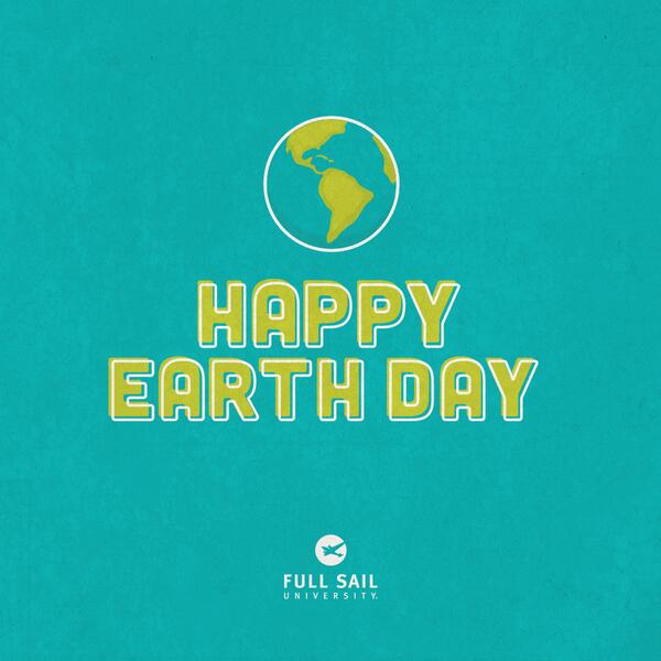 FullSail's tweet photo. Go shawty, it's your #EarthDay! http://t.co/J816oKfxzK