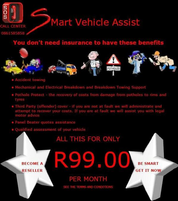 smartassistance's tweet image. smartvehicleassist.co.za