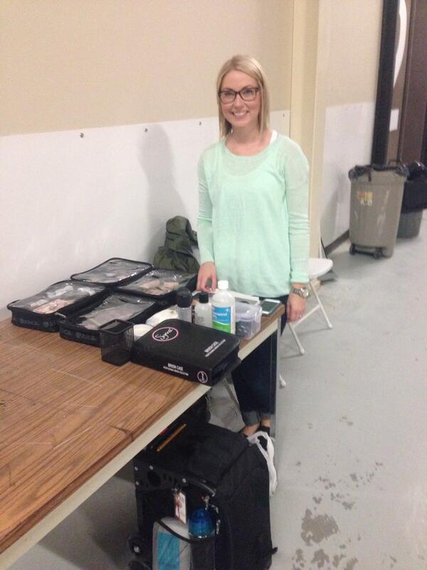 SaskPolytech's tweet image. In #yqr today with @Play_Creative and Clara Edvi Make Up prepping for a video shoot. #polytechniceducation