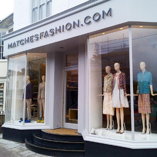 MATCHESFASHION's tweet photo. Our new Wimbledon store opened today! Why not take a trip to SW19 and check it out #MATCHESstores http://t.co/StTAyi4jVe