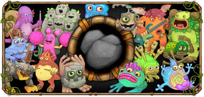 Включи monster sing. Монстры в игре my singing monsters. Поющие монстры обновление. Май сингинг монстер. My singing monsters magical island.