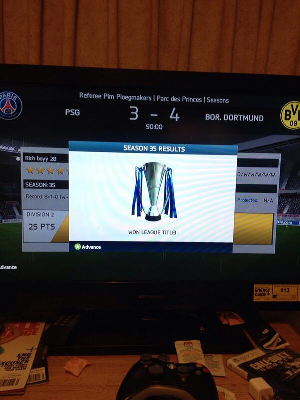 P9Rich_'s tweet image. The pinnacle of FIFA achievements #leaguetitle #division1champ