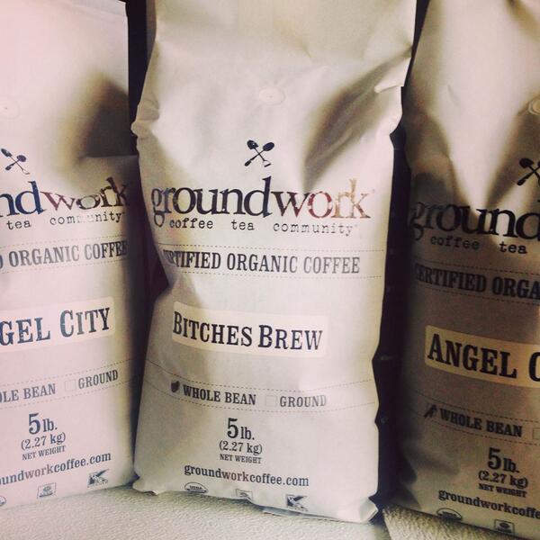 Celebrating #EarthDay today like the #caffeinefiends we are! #organic #coffee <a href="/groundworkLA/">groundwork coffee</a>