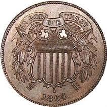 Inventlist's tweet image. Wow! Today in 1864 The US minted the first coin with "In God We Trust" on it. #GodBlessAmerica #Inventlist