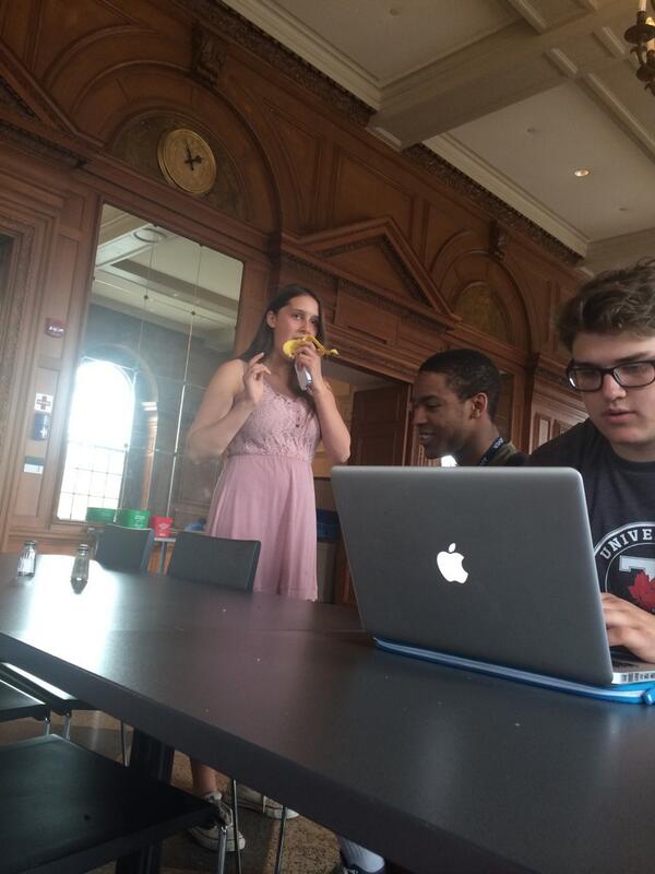 BananasPA's tweet photo. Gets caught eating a banana while complaining about being on PA Bananas... #irony http://t.co/ZHBZ1rQMr0