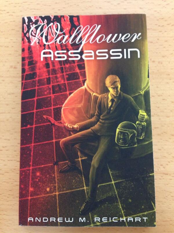 My friend Andrew's new novel, Wallflower Assassin!