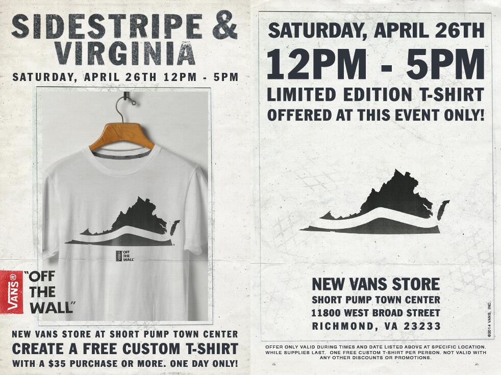 Vans short pump sales