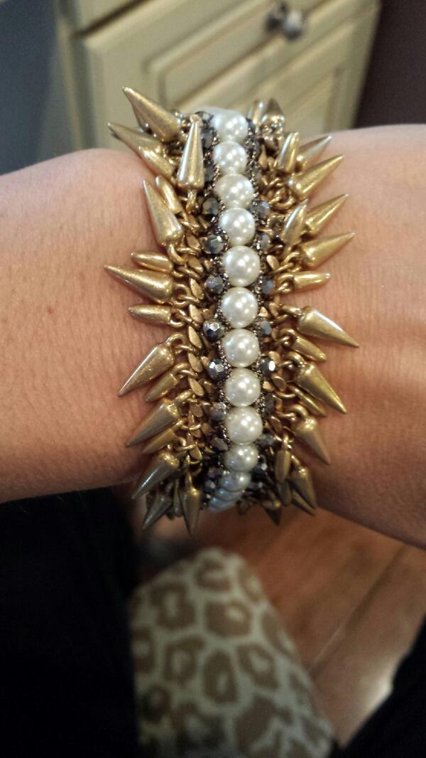 aniciabling's tweet image. Loving this new bracelet!  Even with my yoga pants!