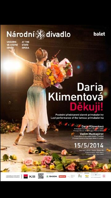 Here is the poster for my Prague Gala on 15th May - it will be wonderful opportunity to thank all my supporters