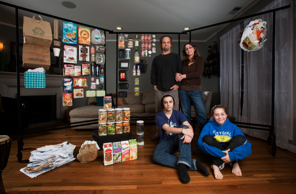 PlasticityNY's tweet photo. A New Kind of Family Portrait - Check out what waste says about people http://t.co/O518d12kO2 http://t.co/yZxgWNf6LR