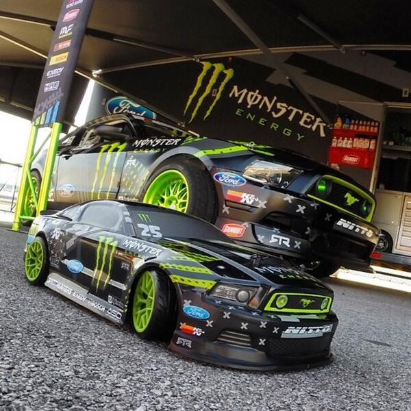 VaughnGittinJr's tweet photo. Check out the @OfficialHPI @MonsterEnergy @NittoTire @ford @MustangRTR. Gets yours at http://t.co/Opa2FlPJ94 http://t.co/XresC0qhuW