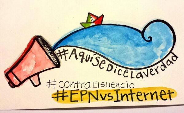 gráfica por <a href="/Tania_mafalda/">Tania</a> #EPNvsInternet #CartelVSTelecom