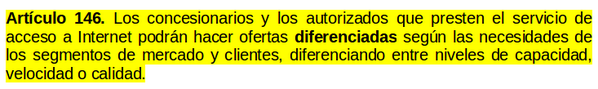 tumbolian's tweet photo. Al art 146 que atenta vs neutralidad de la red, le metieron un "diferenciando" que no cambia nada  #EPNvsInternet http://t.co/kSZ841N3eT