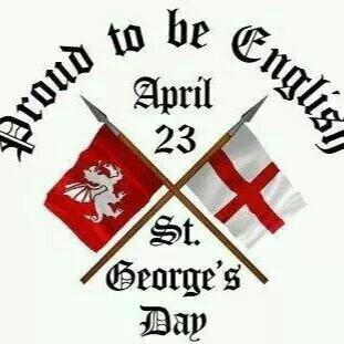 Gotta love St George's Day. #keepstgeorgeinmyheart