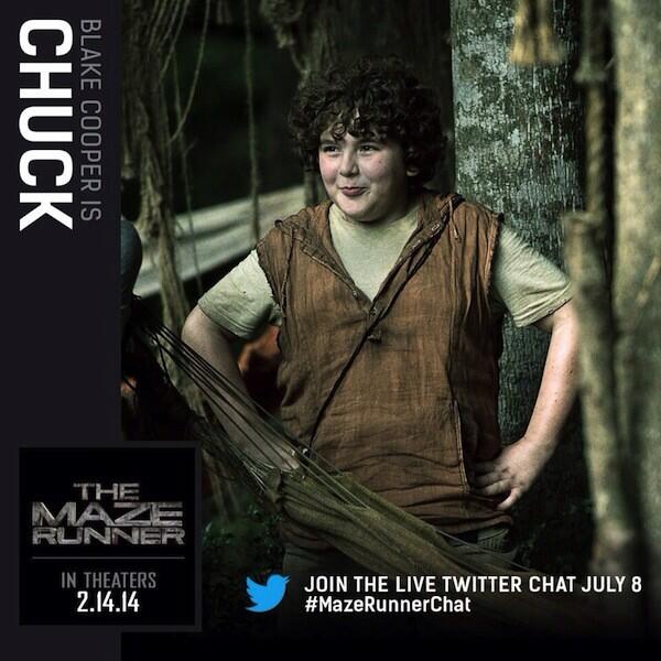 MazeRunnerRP's tweet photo. Chuck || Blake Cooper || Open http://t.co/1uwzjfnr4Q