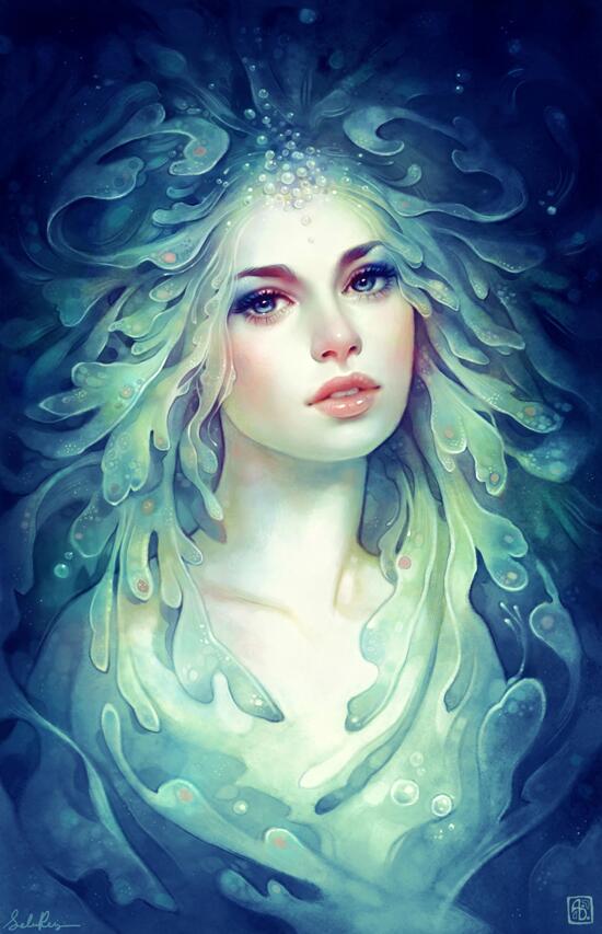 DeviantArt's tweet image. "Sea Dragon" by Selenada (@SeleneRegener) and escume bit.ly/1nminfN |