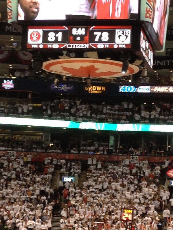 5:44 left up by 3. Lets go boys!!! #F***brooklyn