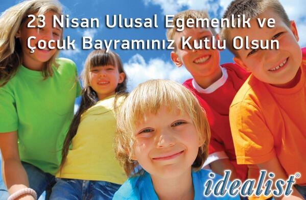 Atamızın dünya çocuklarına armağanı #23NisanUlusalEgemenlikveCocukBayramı kutlu olsun.