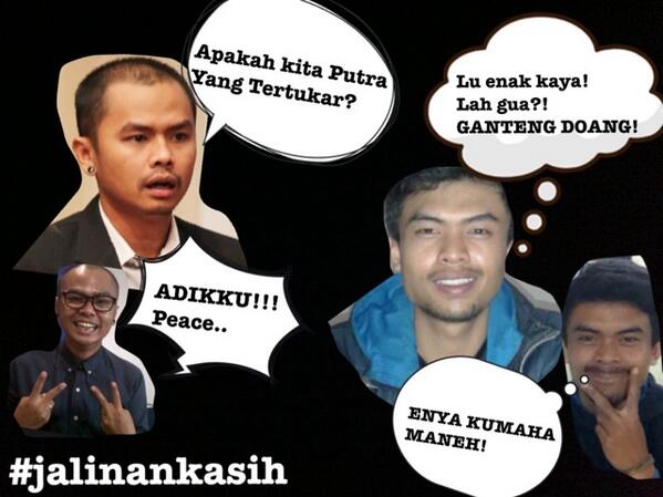 Bang <a href="/wendycagur/">wendy nopriansyah</a> RT dong ini abang gue mirip banget sm bang wendy <a href="/ajisulaksana/">atulahjoy</a>