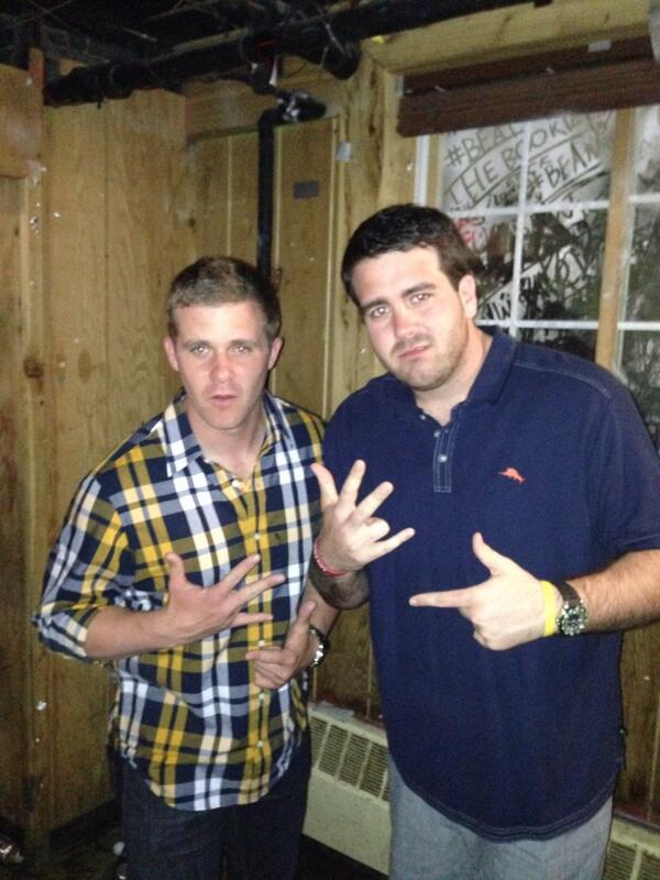 bigpappacliff's tweet photo. @murph74 brother for life http://t.co/HcWNK6hKY7
