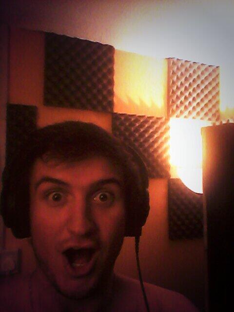 Trips_Inc's tweet image. It's 5:40am, and I FINALLY get to record vocals after listening to that producer twat #mixingmusic all fucking day!