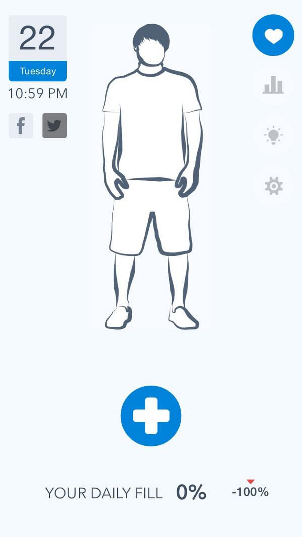 GregCMason's tweet image. Just reached 0% of my daily goal in WaterMinder!lbzaw