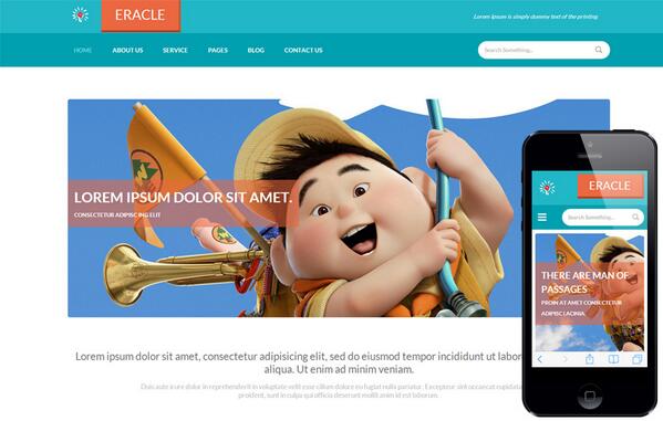 W3Layouts's tweet image. #Eracle a #Perosnal #Portfolio #Flat #Free #Responsive #HTML5 #CSS3 #Mobileweb Template   w3l.in/?p=5935
