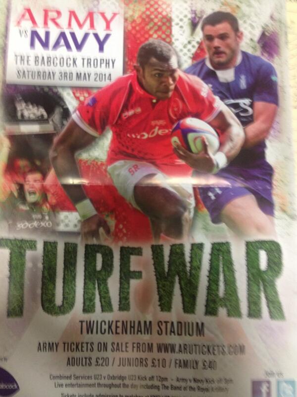lukeseankelly's tweet photo. Buzzing for this gonna be a good day #Army #Navy #rugby http://t.co/tKvTdlbFqF