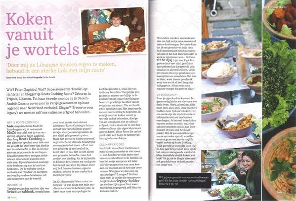 Interview met <a href="/RootsCookingNL/">RootsCookingNL</a> in de Back 2 your Roots editie van <a href="/HODAmagazine/">hodamagazine</a>! Trots!