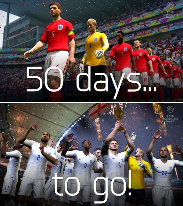 EASPORTSFC's tweet image. Happy St George's Day! RT to win a PS3 code for FIFA World Cup! Out now: o.ea.com/20902 #ItsInYourHands