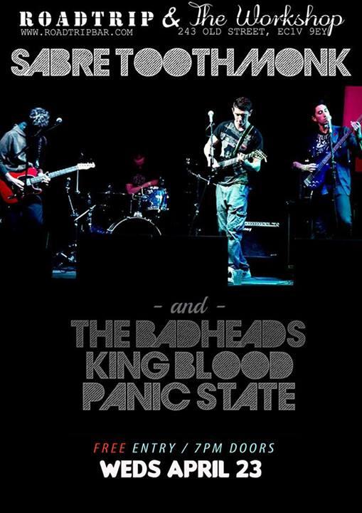 <a href="/SabreToothMonk/">Sabre Tooth-Monk</a> and <a href="/TheBadheads/">The Badheads</a> will bring their electrically charged rock to The Workshop tonight from 7pm. Free x