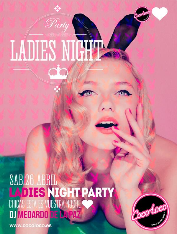 Llega la fiesta mas #sensual y #femenina al templo de la locura! Llega #LadysNight!!! on.fb.me/1hnLSG6