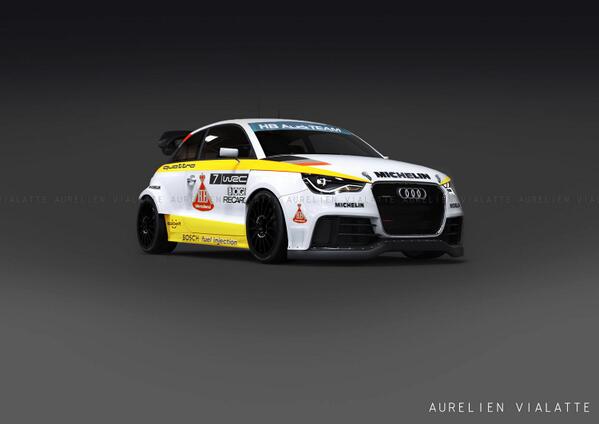After the 208 Pikes Peak, small illustration tonight .... <a href="/Audi/">Audi USA</a> will return to <a href="/OfficialWRC/">FIA World Rally Championship</a> ? #audi #s1 #quattro #wrc