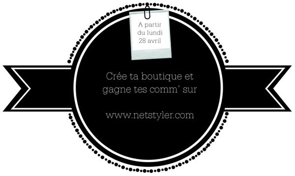 netstyler's tweet image. Dès lundi prochain sur Netstyler: ouverture du service de boutiques en ligne pour assos, entreprises, graphistes...
