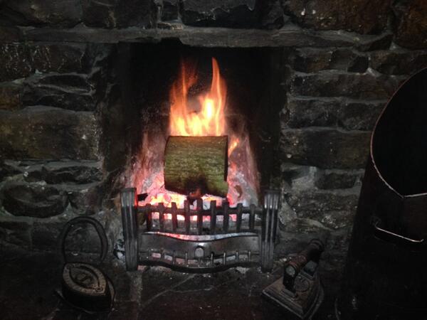 Lovely cosy #Logfires