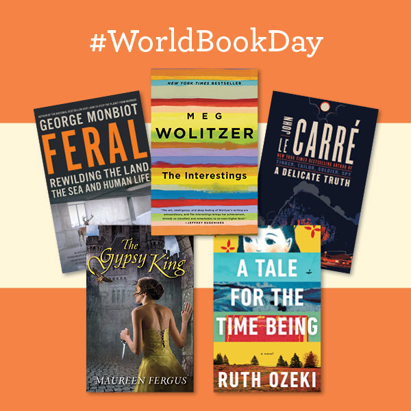 PenguinCanada's tweet photo. Want your friend to read one of these books? Tell us which one and we might #PenguinExpress it to them.
#WorldBookDay http://t.co/EuhHkgwSOH