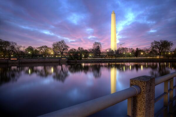 The view from Kutz Bridge at sunrise. #DC #yopost #sunrise <a href="/weatherchannel/">The Weather Channel</a> abpan.com/kutz-bridge/
