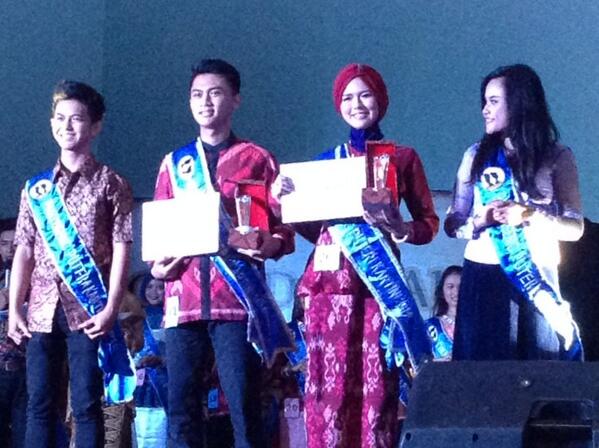 putra_iKartini's tweet photo. Selamat kepada Putera Rendy dan Puteri Nabilla sebagai Photogenic Putera dan Puteri Kartini 2014 bersama Mie Sedaap http://t.co/hKgSNmAnTj