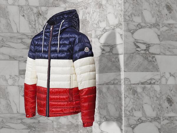 moncler red blue white