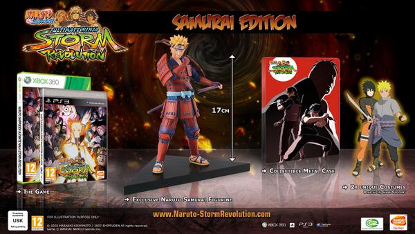 Naruto Video Games on X: "The Samurai Edition is on PS3 and X360 and  includes a metalcase and Naruto Samurai figure! Game out September 2014.  http://t.co/U652pr9ZWP" / X