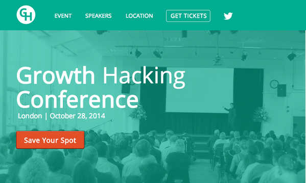 GrowthHackers's tweet photo. The Growth Hacking Conference - London October 2014, early bird prices! http://t.co/ooChVwi2ur  #GrowthHacking http://t.co/INZKMGtZU3