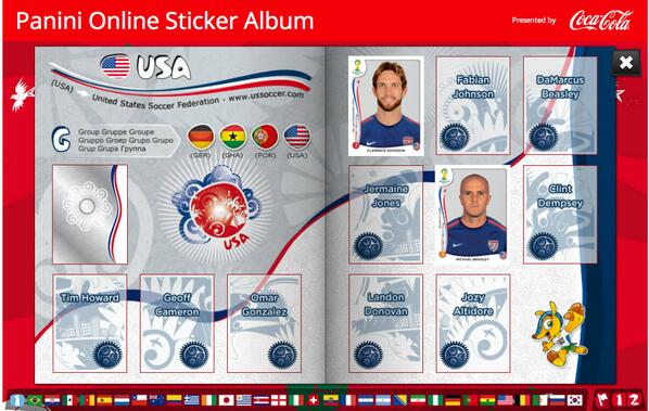 FIFAWorldCup's tweet image. Today's #FIFAPaniniCode for the #WorldCup online sticker album is FREE-FIFA-STICKERS. Enjoy! - fifa.to/1k6trKx