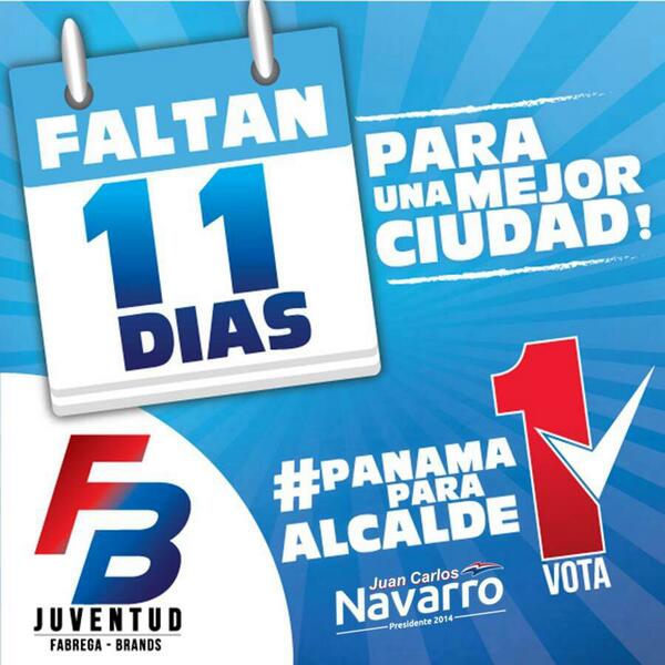 jprdochosiete's tweet photo. @joseluisfabrega @hectorbrands @juancanavarro #resolviendoalagente en 11 días retomamos la alcaldía !!! http://t.co/4fbE3ZPdWU