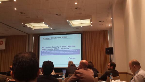 antonio_ramosga's tweet image. Telefónica hablando de #agilesecurity sin decirlo como tal en #Securmatica