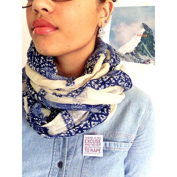 mrsmeeds's tweet image. There is never an excuse to rape #denimdayusa #denimday #emorydenimday14 #feminism #activism #support #advocacy