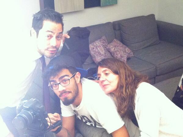 clairetreyes's tweet photo. “@lolactriz: @enriqueguart @PhotosDaniel  nos queda poco... Disfrutando!!! http://t.co/WgSTMwAfYP” Faltó @IVONNEREYEST  y yo👏👏 Bien x todos!