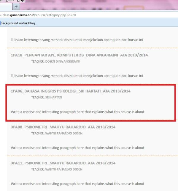 UG_1PA06's tweet photo. Vclass bahasa inggris sudah keluar yah pa06 http://t.co/wxGg2Q8bNR