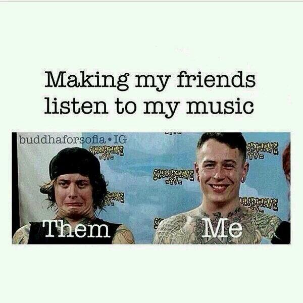 I remember this was how my friends were