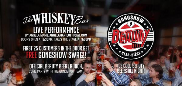 Official <a href="/BeautyBeers/">Beauty Beer</a> launch party <a href="/WhiskeyBarOtt/">The Whiskey Bar</a> this Friday.  Should be a pretty OK time - More details here