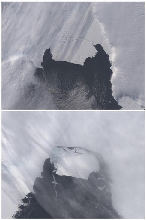 elmundoes's tweet photo. El desprendimiento de un gigantesco iceberg en el Antártico desata la alerta http://t.co/FtMovGeVRs http://t.co/zgvaSDpEv5